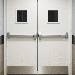 Double Leaf Fire Proof Door