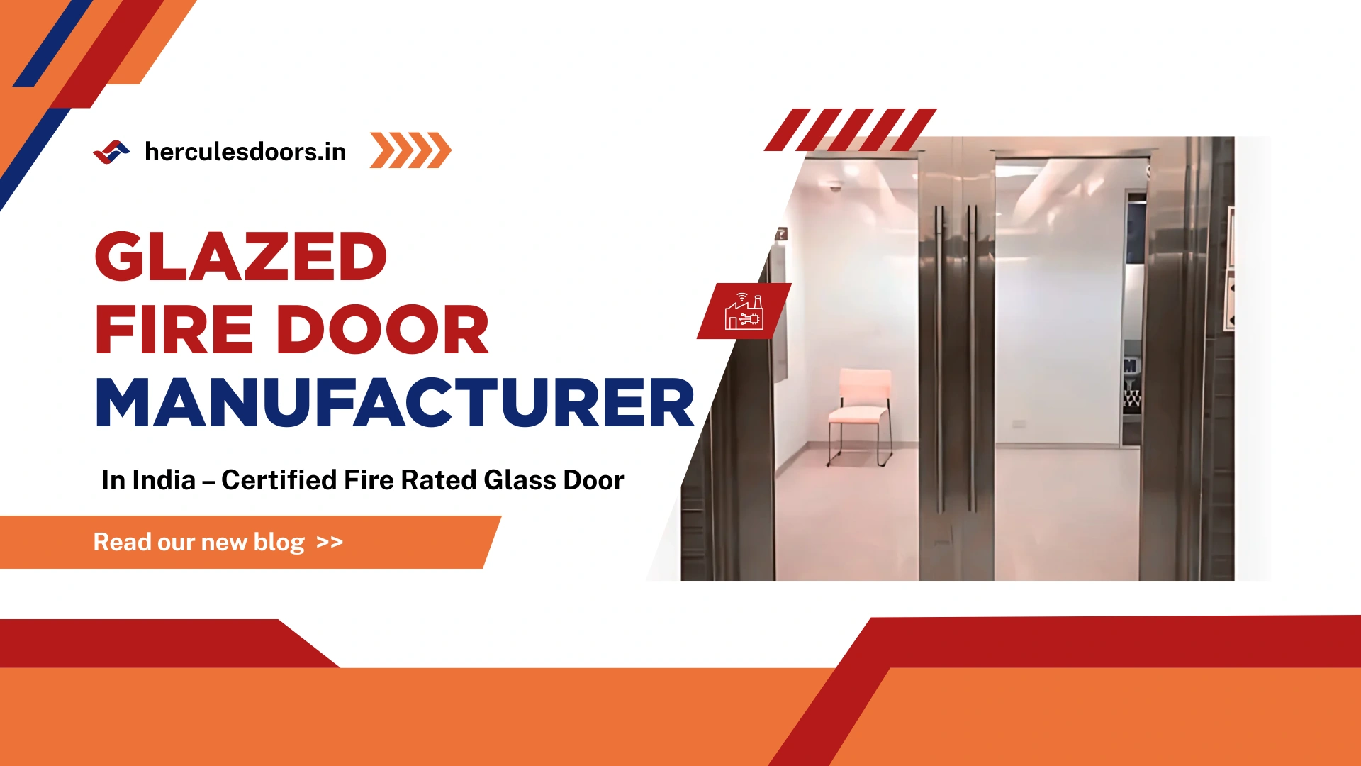 Glazed Fire Door Manufacturer in India