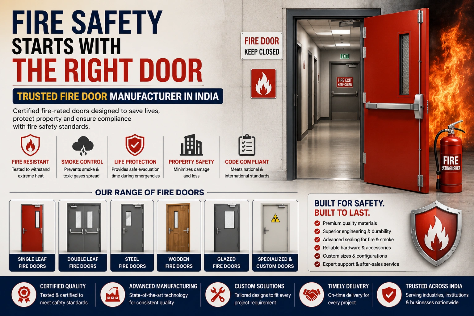 Fire Door Manufacturer in India