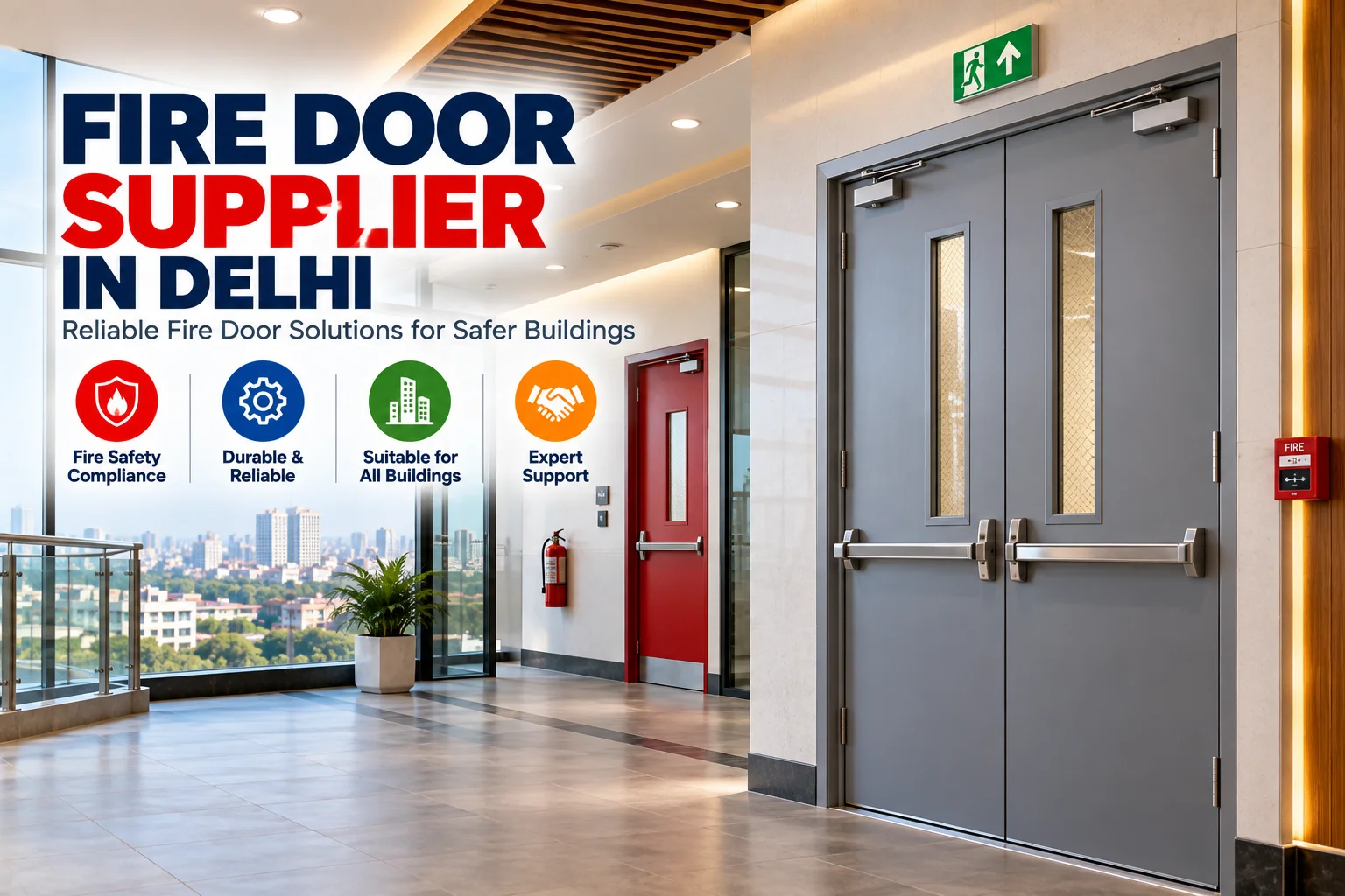 Leading Fire Door Supplier in Delhi